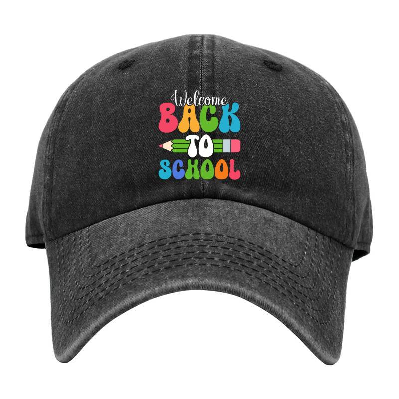 Welcome Back To School Baseball Cap