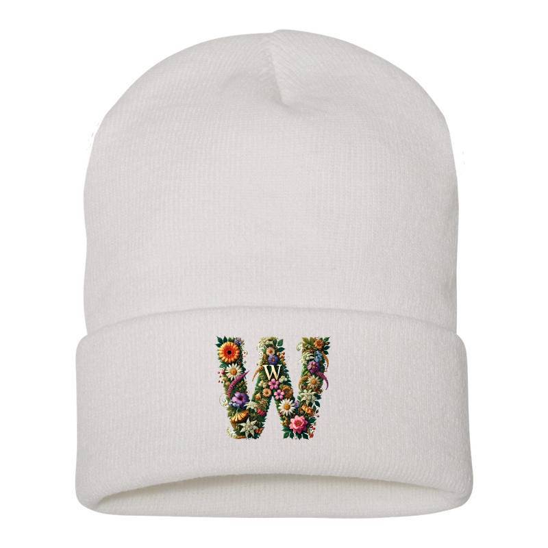 Letter W Beanie