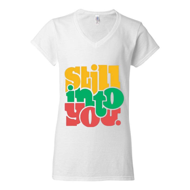 Still Into You V-Neck T-Shirt