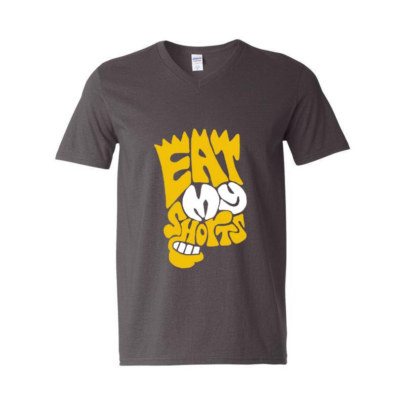 Eat My Shorts V-Neck T-Shirt