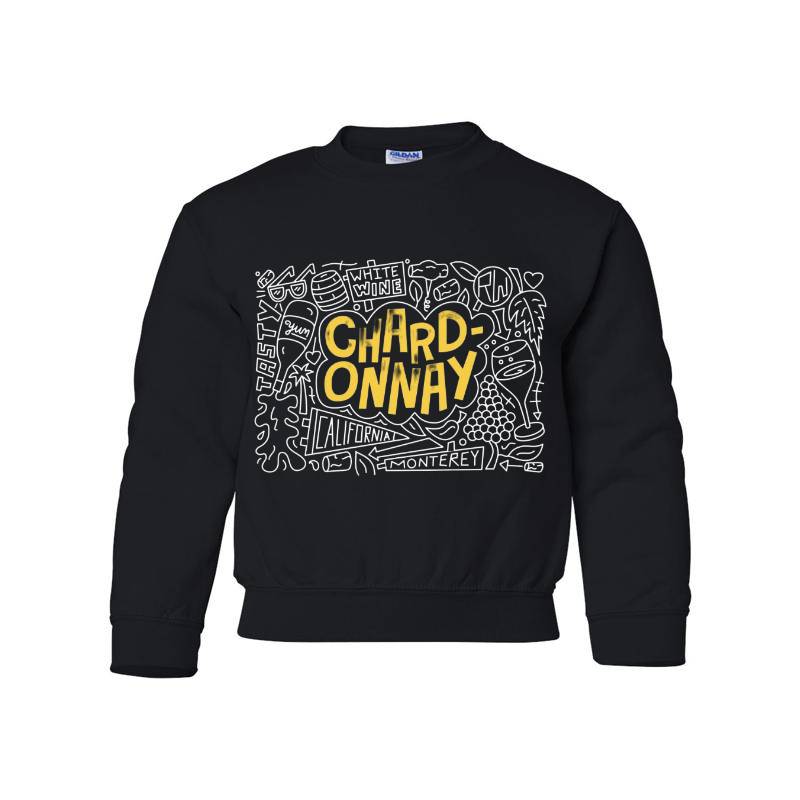Chard Onnay Youth Crewneck Sweatshirt 