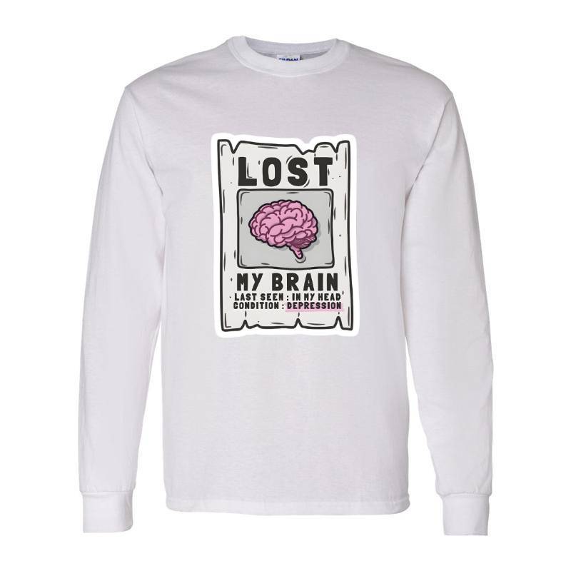 Lost My Brain Long Sleeve Shirt