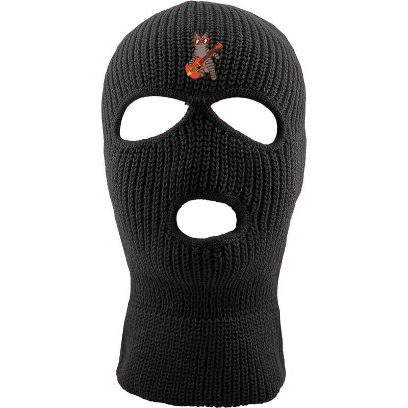 Cat Guitar Three hole mask