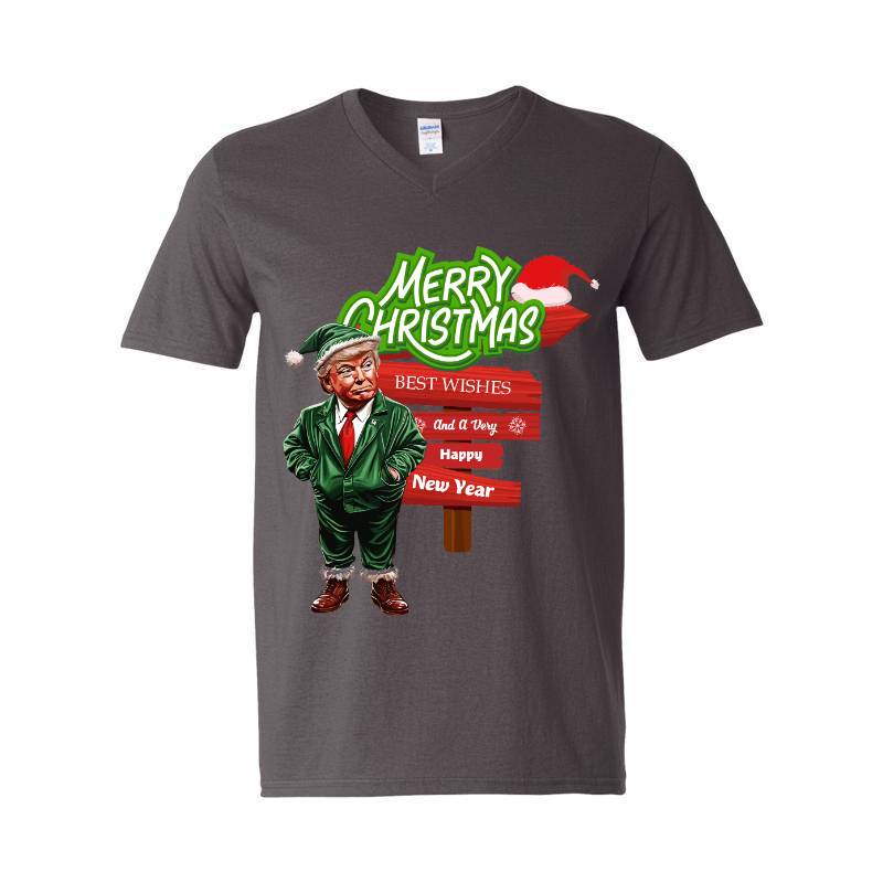 Merry Christmas V-Neck T-Shirt