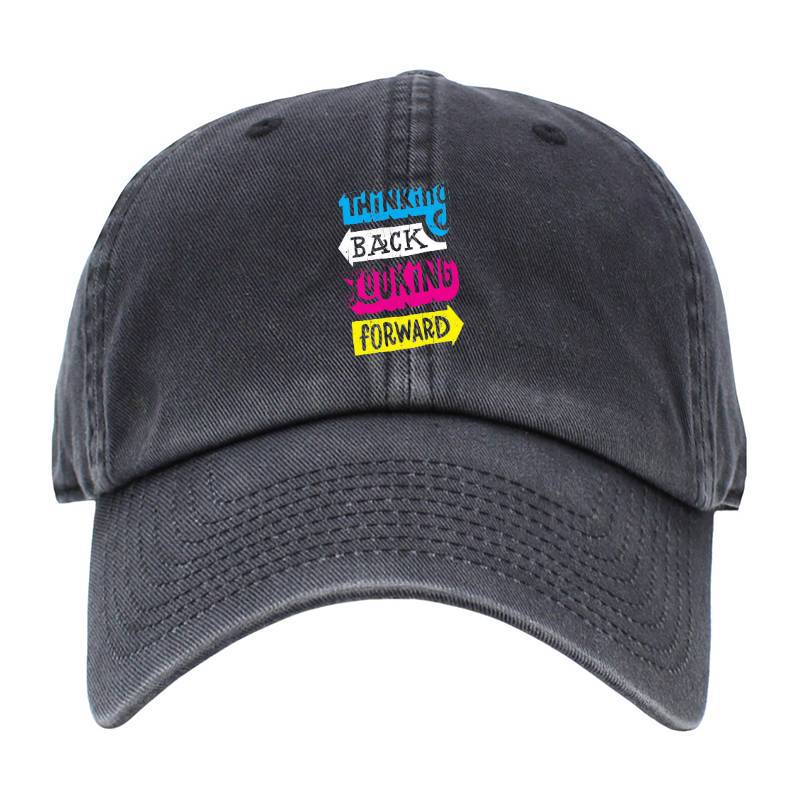 Thinking Back Looking Forward Baseball Cap