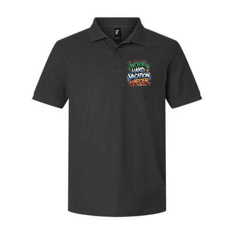 Work Hard Vacation Harder Polo T-Shirt