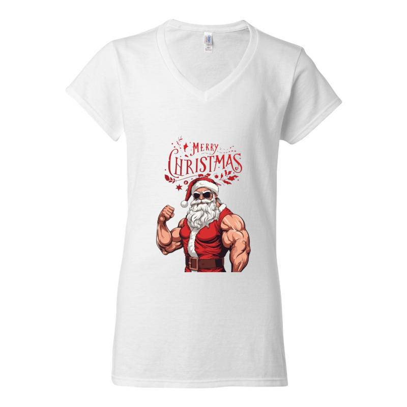 Merry Christmas V-Neck T-Shirt