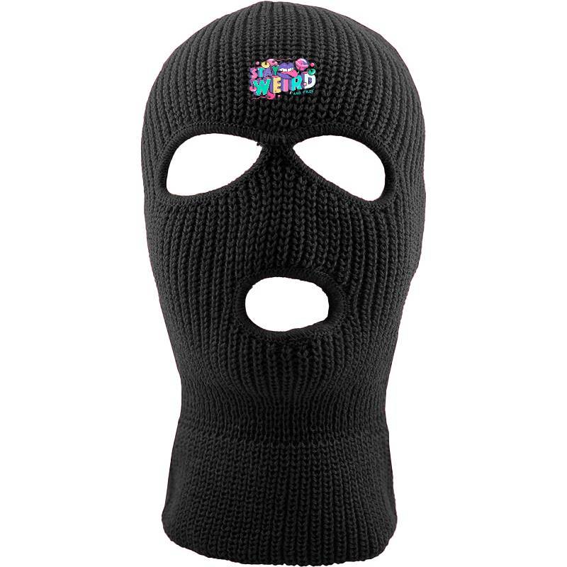 Stay Weird Three hole mask
