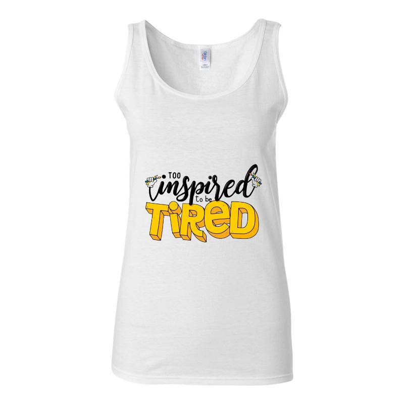 Tired Tank Top T-Shirt