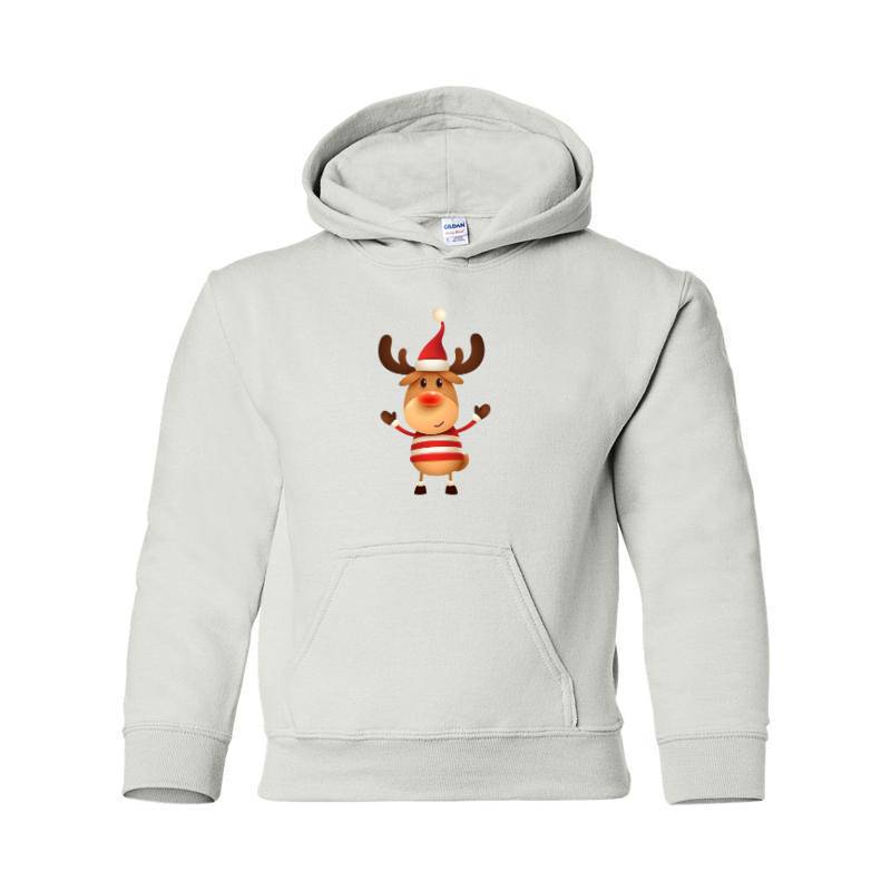 Cristmas deer Hooded Sweatshirt