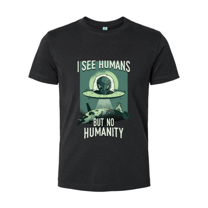 I See Humans But Nı Humanity T-Shirt 