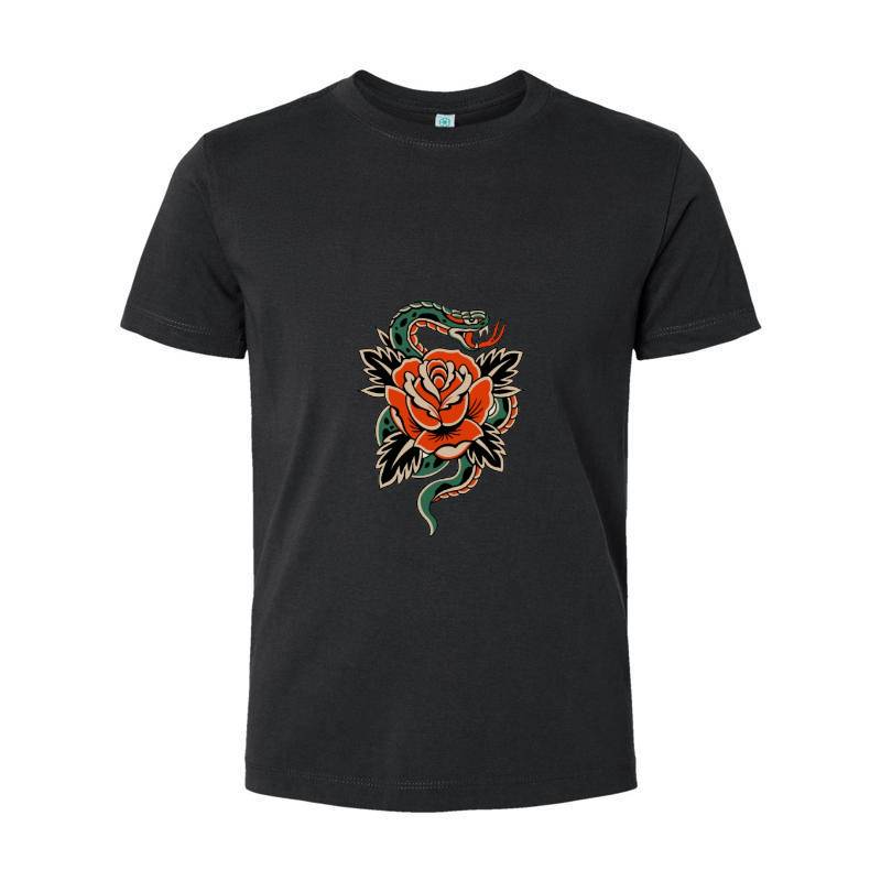 Rose and Snake T-Shirt 