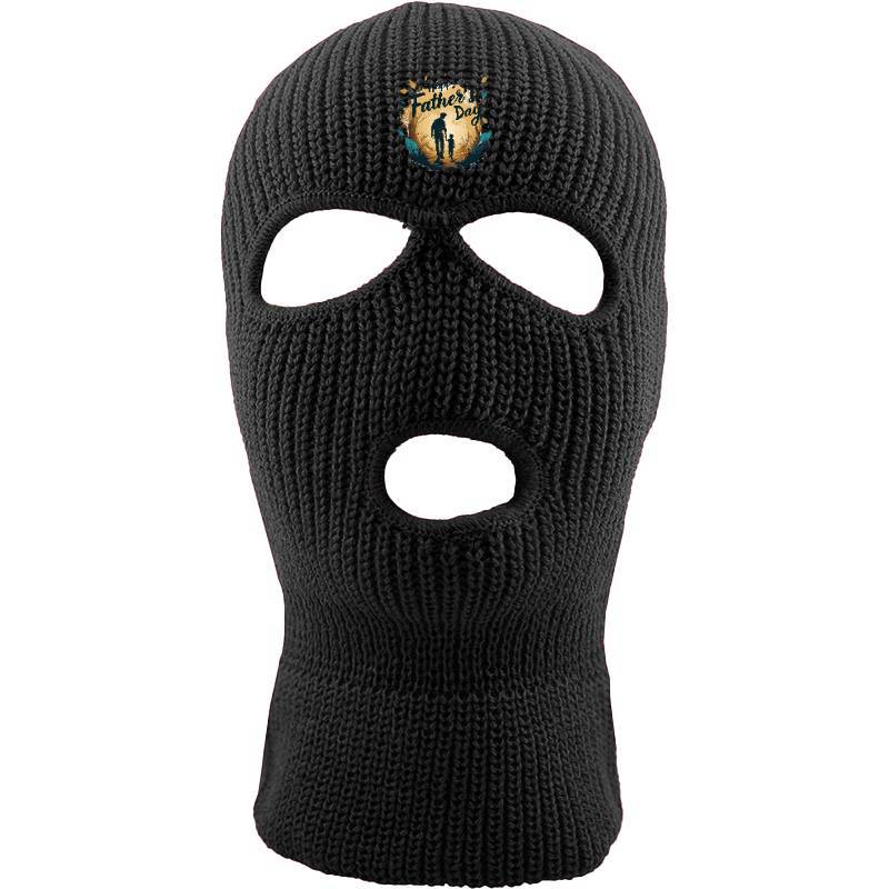 Father And Children Three hole mask