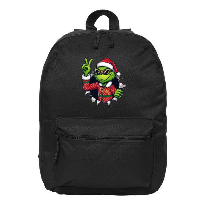 Grinch Peace Backpack