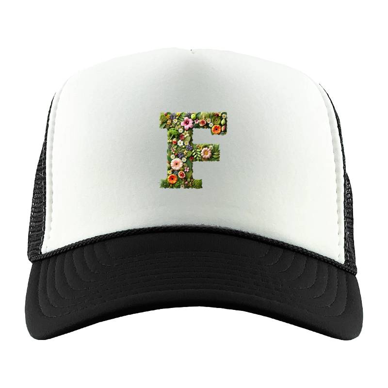 Letter F Trucker Hat