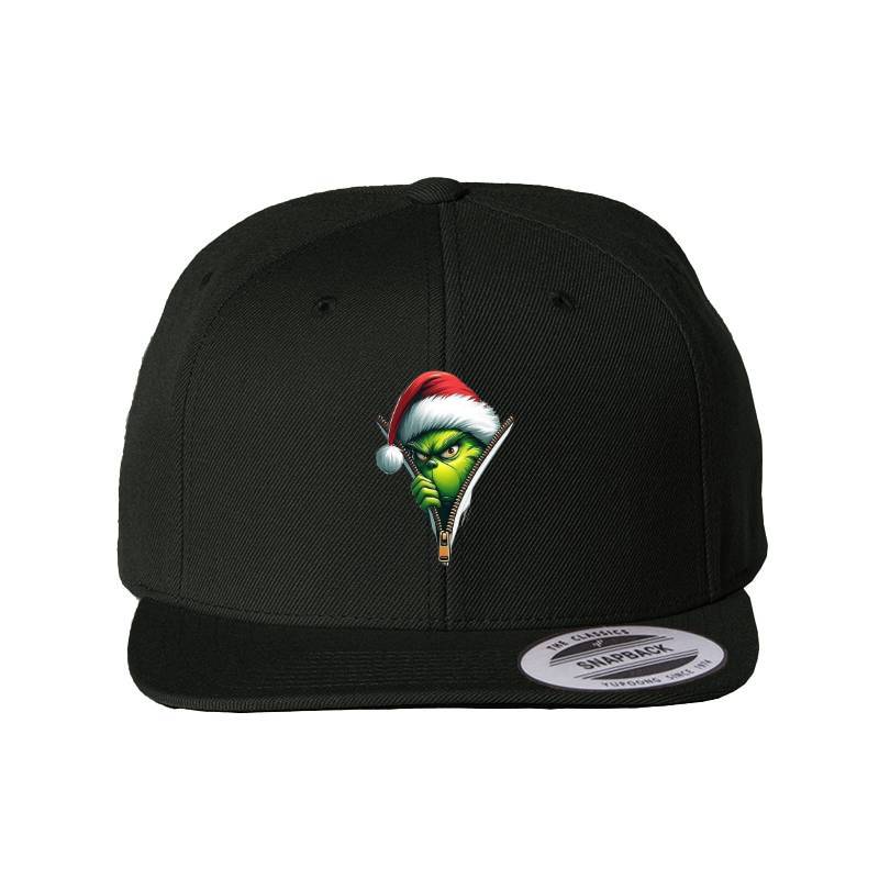 Grinch Snapback Cap