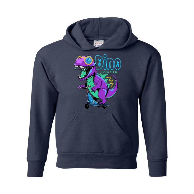 Dino Scooter Hoodie