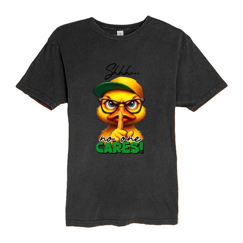 No One Cares Duck T-Shirt