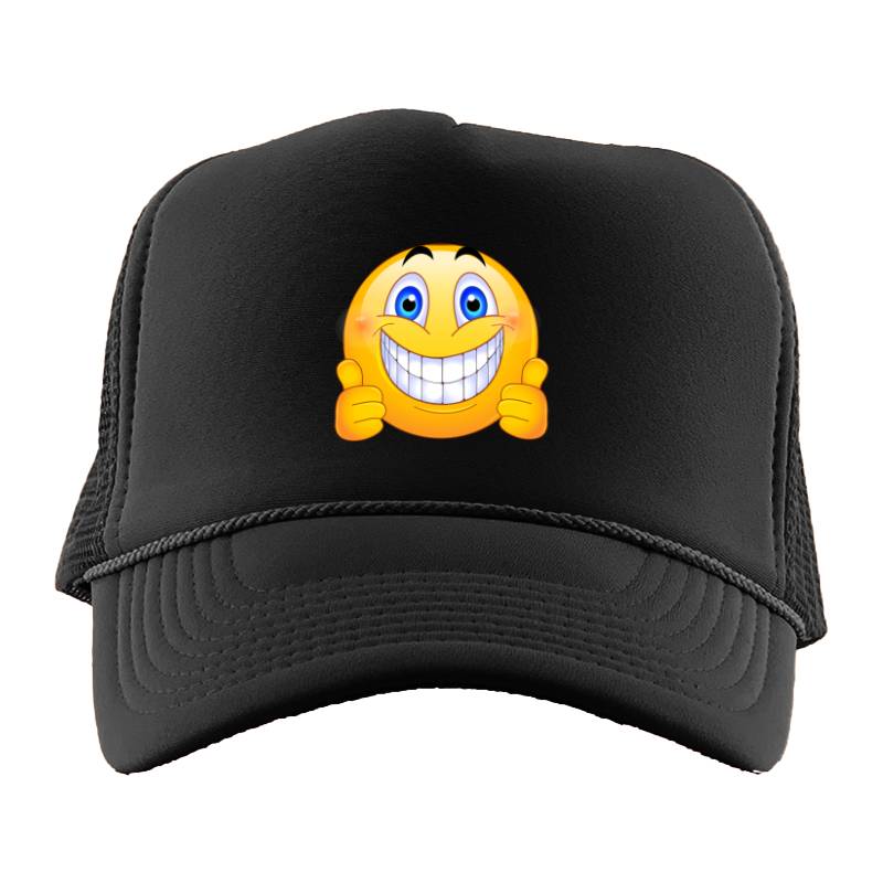 Smile Happy Yes Trucker Hat