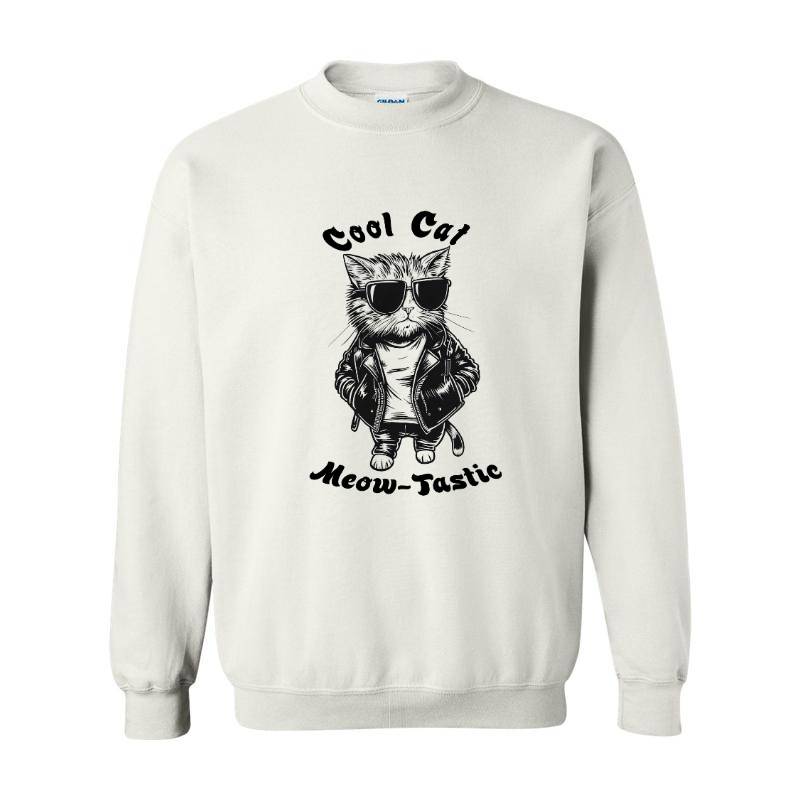 Cool Cat Crewneck Sweatshirt 