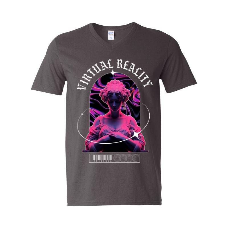 Virtual Reality V-Neck T-Shirt