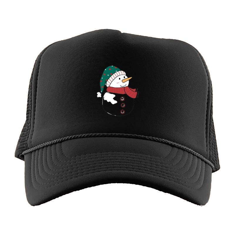 Snow man Trucker Hat