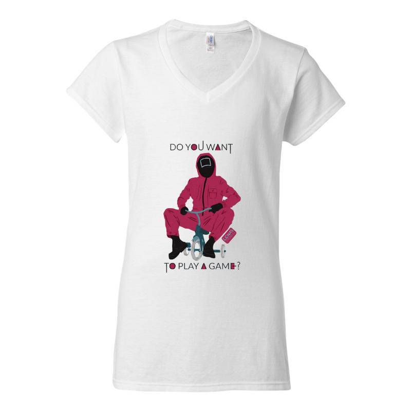 Squid Game V-Neck T-Shirt