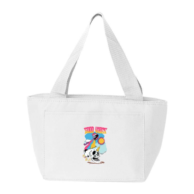 Good Vibes Skull Cooler Bag