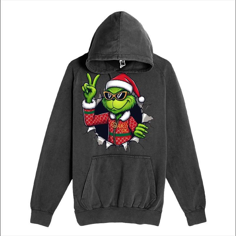 Grinch Peace Hoodie
