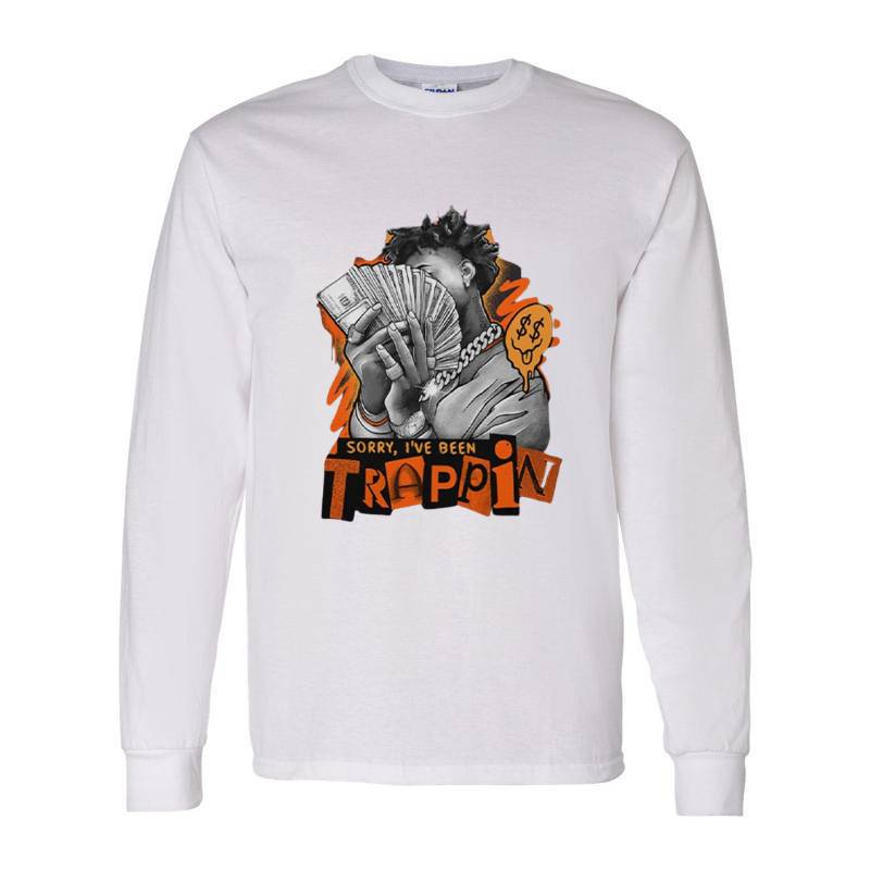 Money Trappin Long Sleeve Shirt