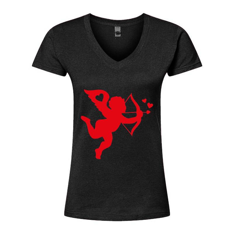 Valentine's Day V-Neck T-Shirt