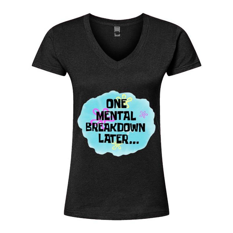 Mental Breakdown V-Neck T-Shirt