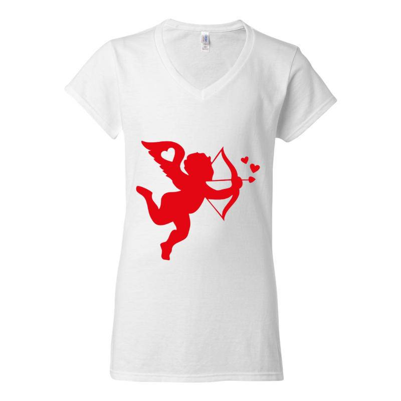 Valentine's Day V-Neck T-Shirt