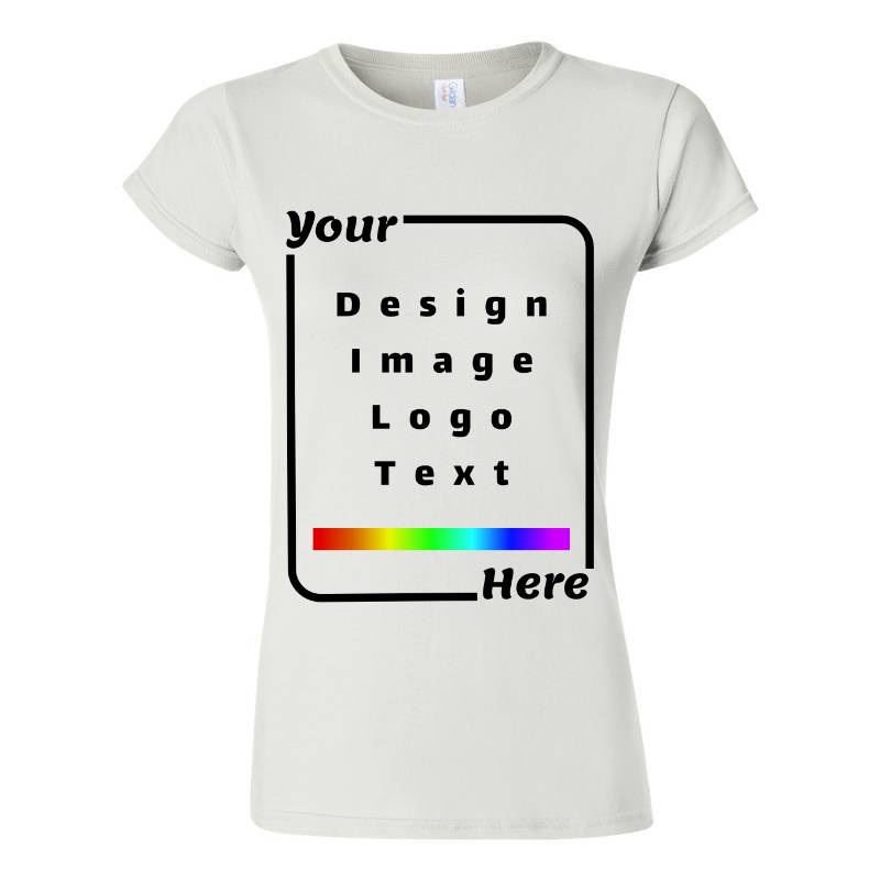 Your Design Here White T-Shirt