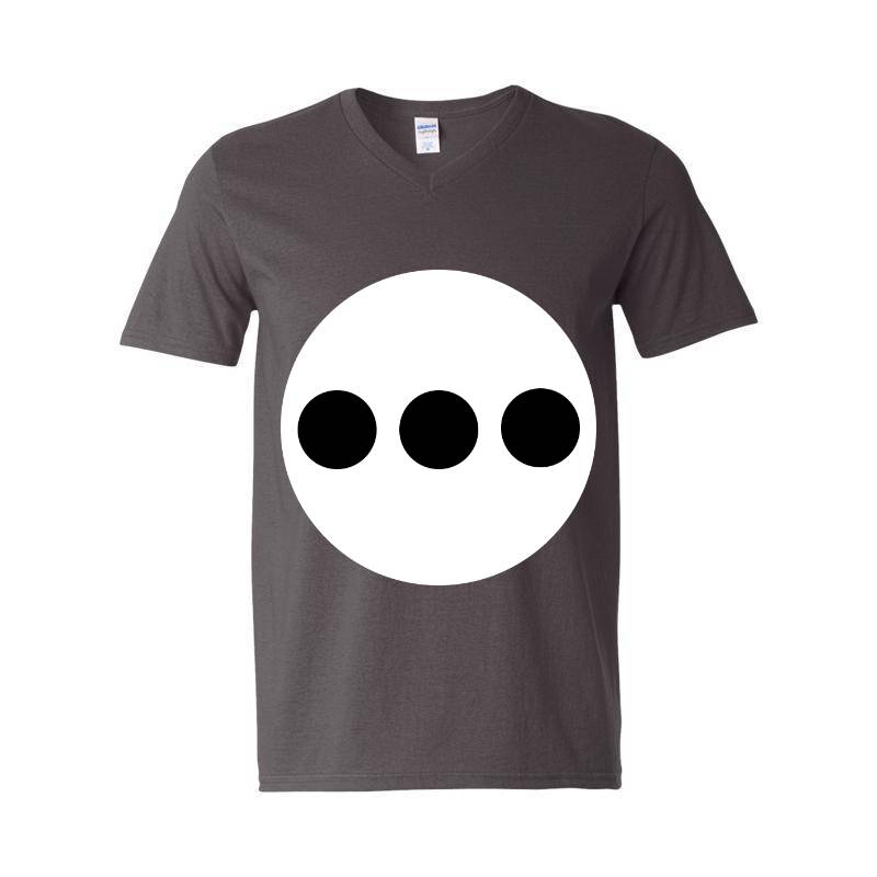 3 Dot V-Neck T-Shirt