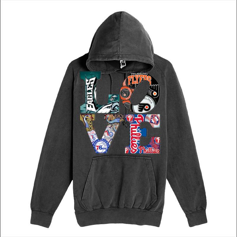Philly Teams Love Hoodie