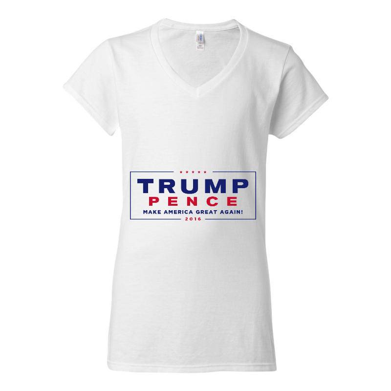 Trump Pence V-Neck T-Shirt