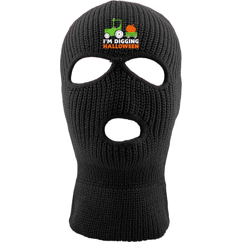 Im Digging Halloween Three hole mask