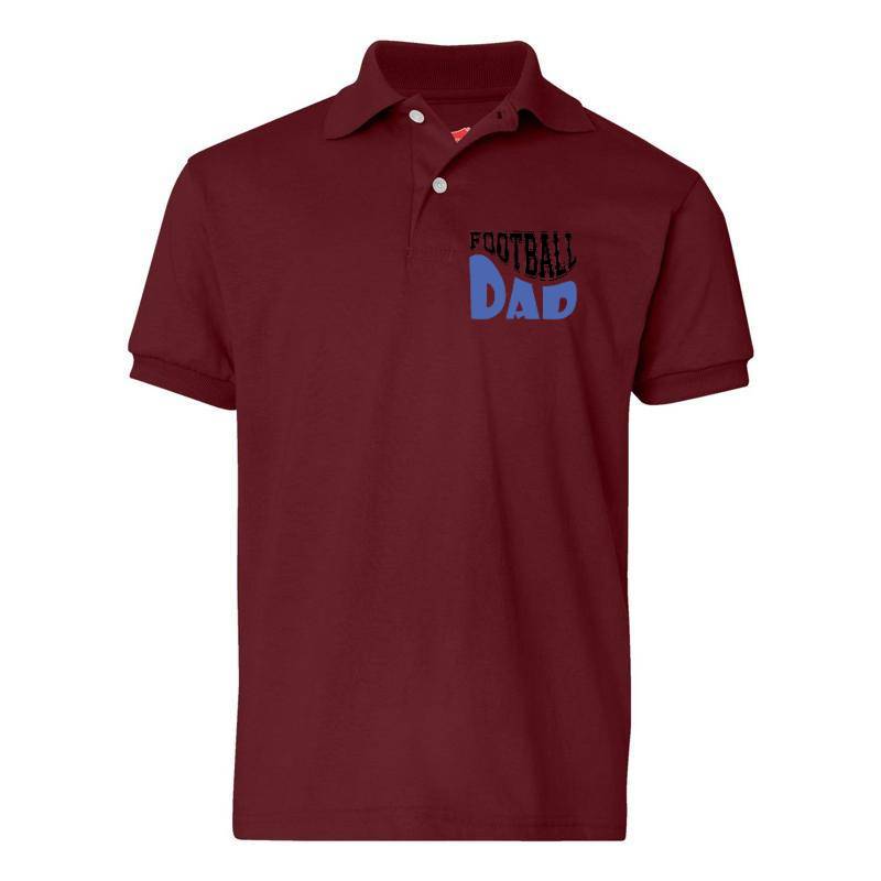 Football DAD Polo T-Shirt