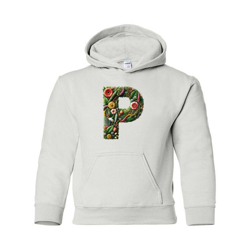 Letter P Hooded Sweatshirt