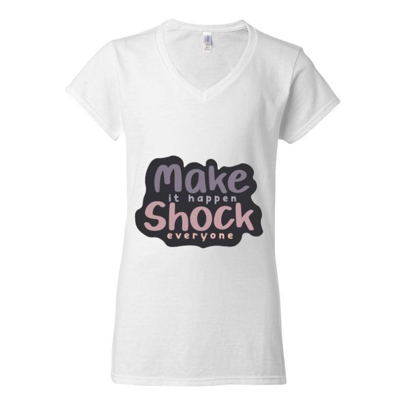 Make it V-Neck T-Shirt