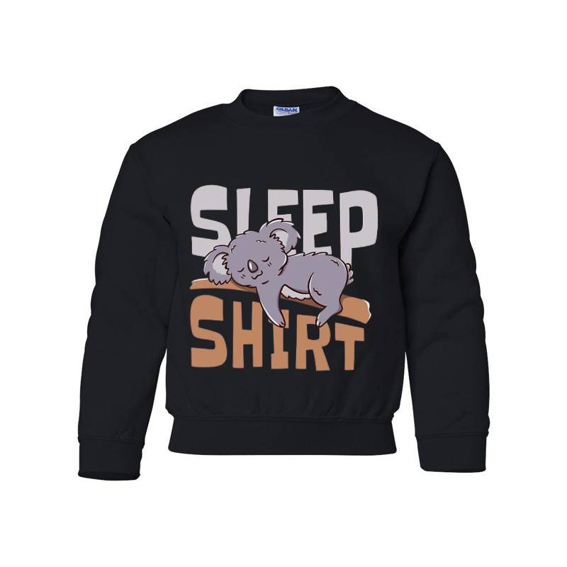 Sleep Shirt Youth Crewneck Sweatshirt 