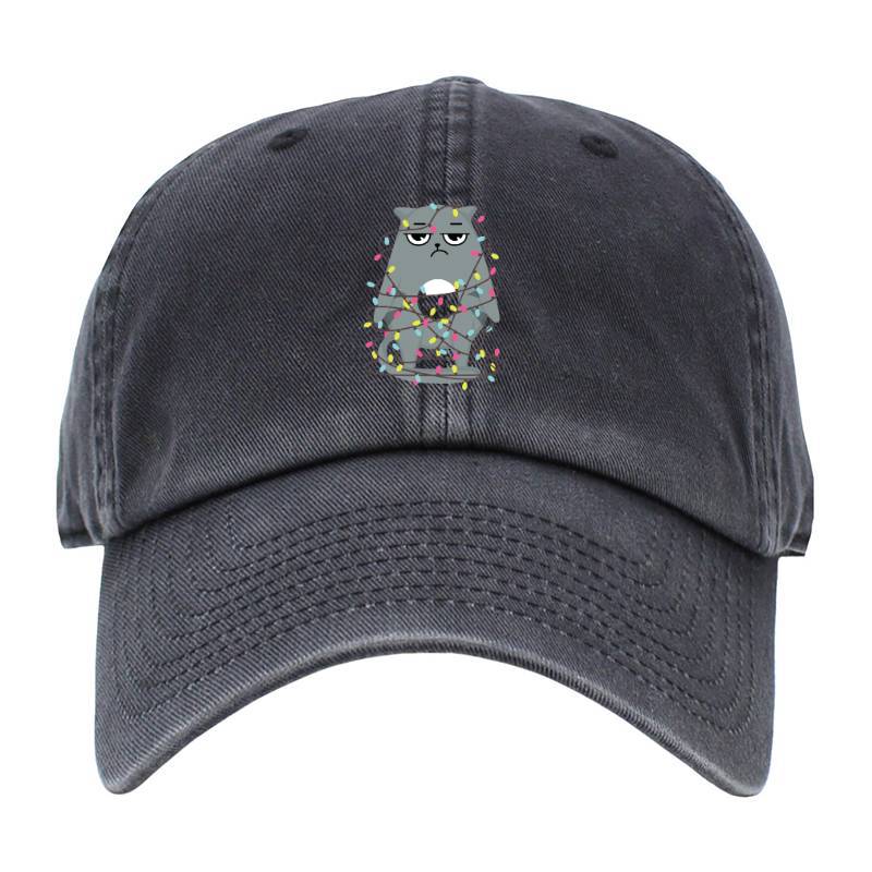 Cristmas cat Baseball Cap
