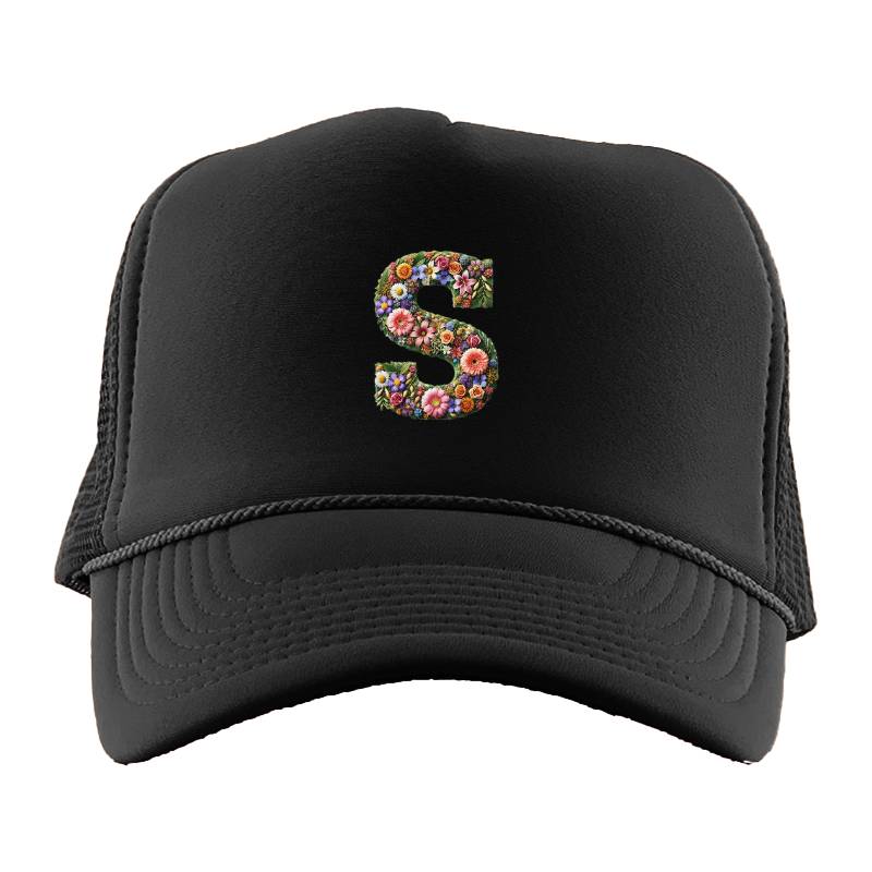 Letter S Trucker Hat