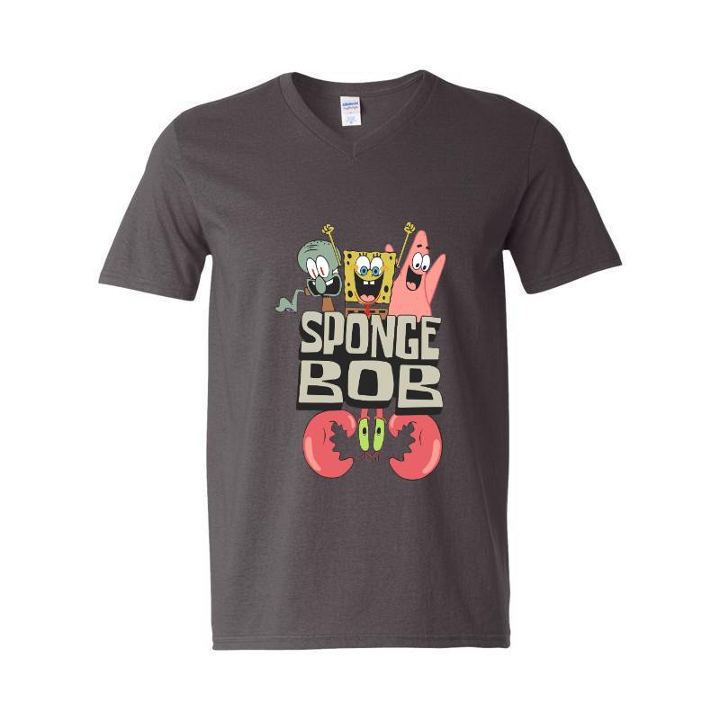 Sponge Bob V-Neck T-Shirt