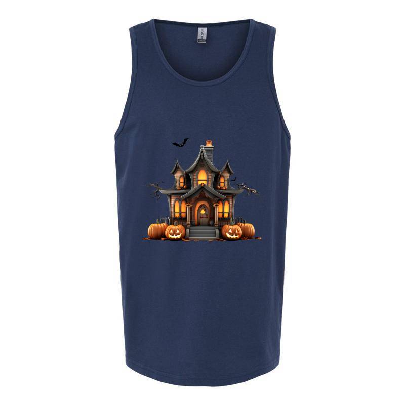 Halloween Pumpkin Tank Top T-Shirt