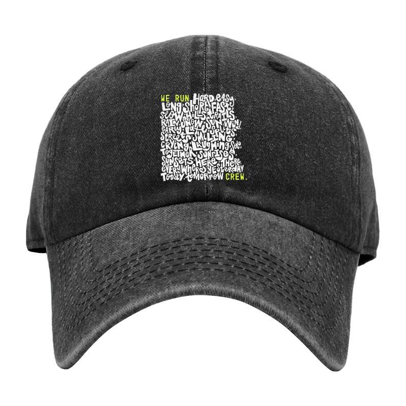 We Run Crew Baseball Cap