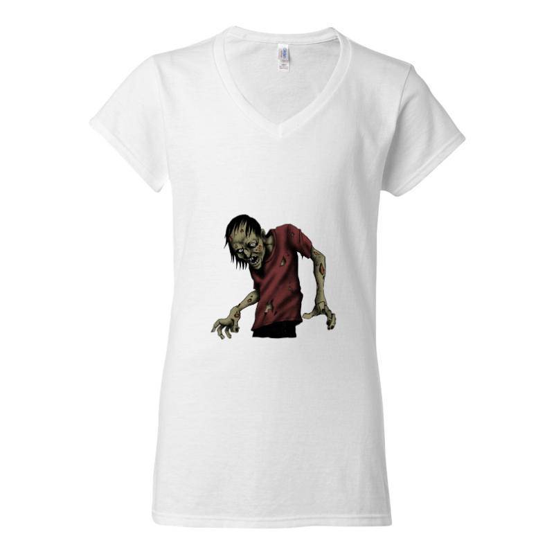 Zombie V-Neck T-Shirt