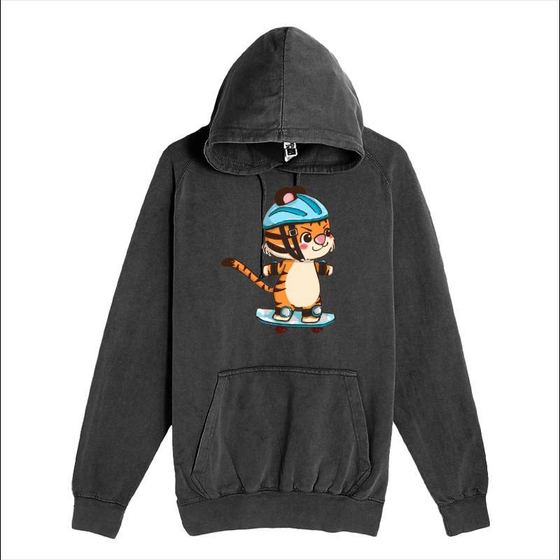 Skating Cat Hoodie