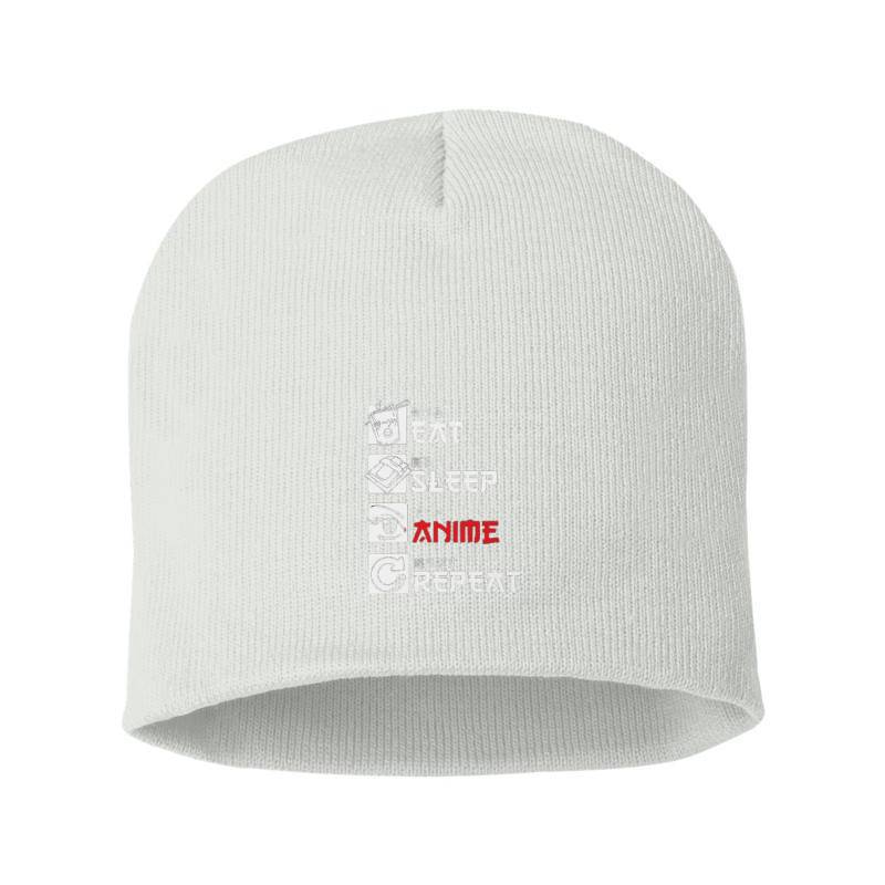 Eat Sleep Anime Repeat Beanie